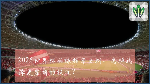 2026世界杯买球赔率分析，怎样选择更靠谱的投注？